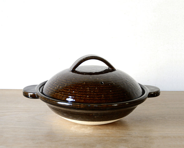 長谷園｜伊賀土鍋 アメ釉 京型 – LABORATORIO